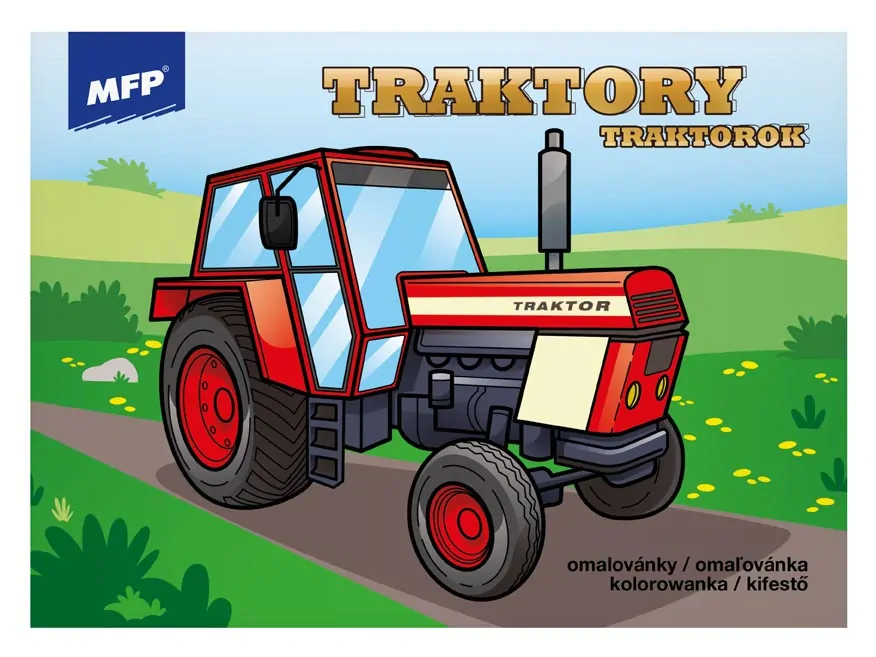 OMALOVÁNKY A5 MFP TRAKTORY