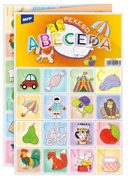 PEXESO A4 ABECEDA