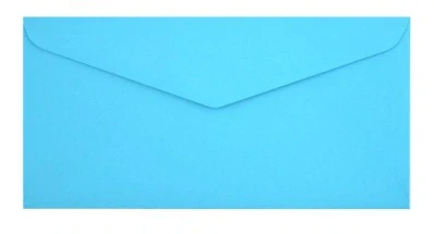 OBÁLKA DL 110x220mm MODRÁ TYRKYSOVÁ