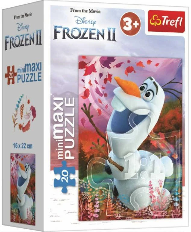 TREFL PUZZLE LEDOVÉ KRÁLOVSTVÍ16x22cm 20 DÍLKŮ