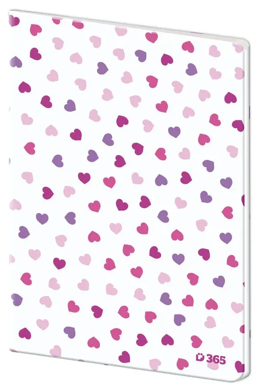 SEŠIT 544 PLASTOVÉ DESKY LINKA HEARTS