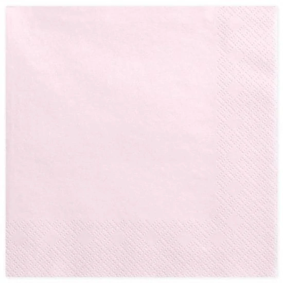 UBROUSKY MAKI 33X33 20 ks PUDROVĚ RŮŽOVÉ