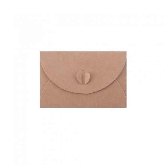 OBÁLKA C7 9x6 cm CM EKO KRAFT SE SRDÍČKEM 22x16 cm