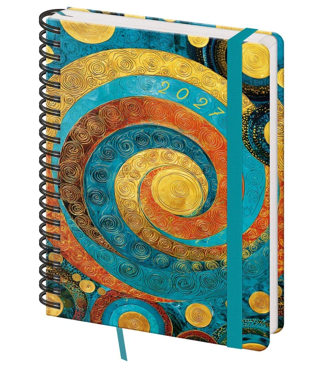 TÝDENNÍ DIÁŘ B6 TWIN SPIRAL S GUNMIČKOU A SPIRÁLOU