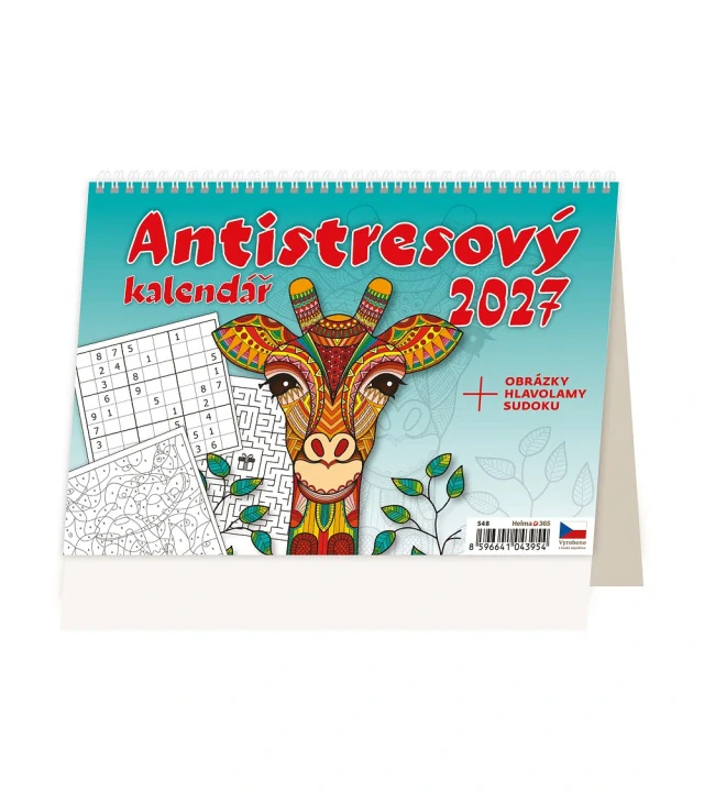 ANTISTRESOVÝ PLÁNOVACÍ KALENDÁŘ 2027