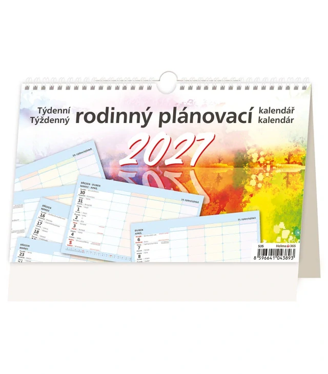 RODINNÝ PLÁNOVACÍ KALENDÁŘ 2027