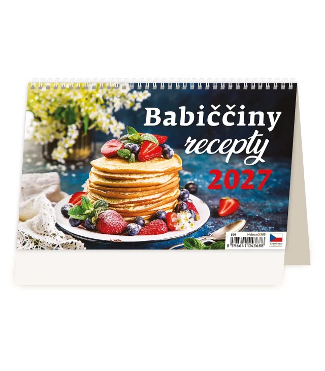 STOLNÍ KALENDÁŘ BABIČČINY RECEPTY 2027