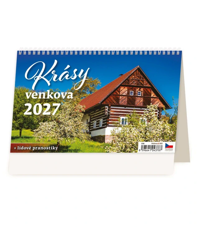 STOLNÍ KALENDÁŘ KRÁSY VENKOVA 2027
