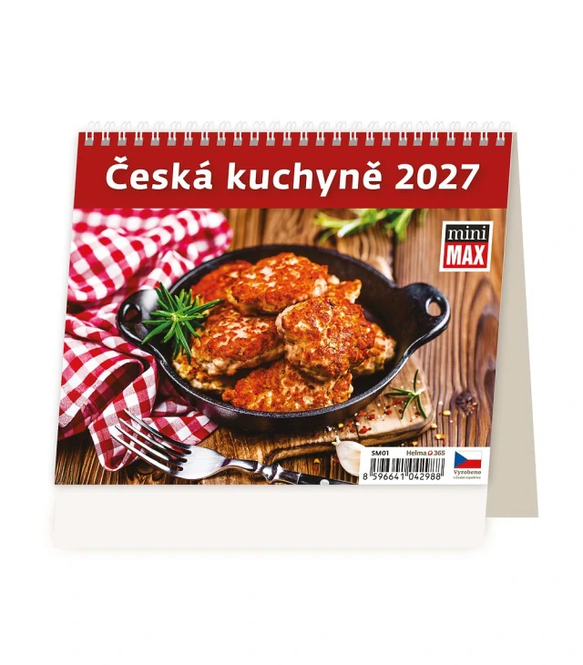 STOLNÍ KALENDÁŘ MINI ČESKÁ KUCHYNĚ 2027