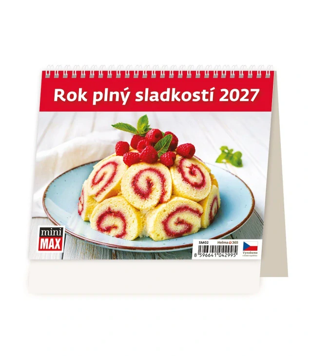 STOLNÍ KALENDÁŘ MINI ROK PLNÝ SLADKOSTÍ 2027