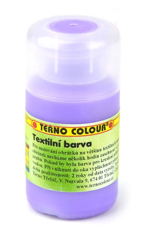 BARVA NA TEXTIL TERNO 20g LILA FIALOVÁ
