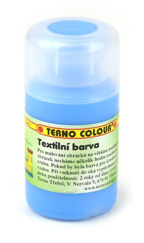 BARVA NA TEXTIL TERNO 20g SVĚTLE MODRÁ