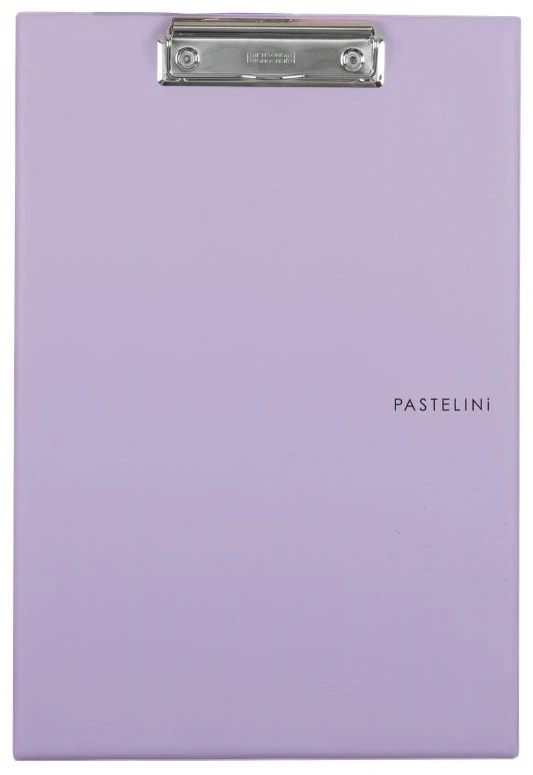 JEDNODESKA S KLIPEM A4 PLAST PASTELINI FIALOVÁ
