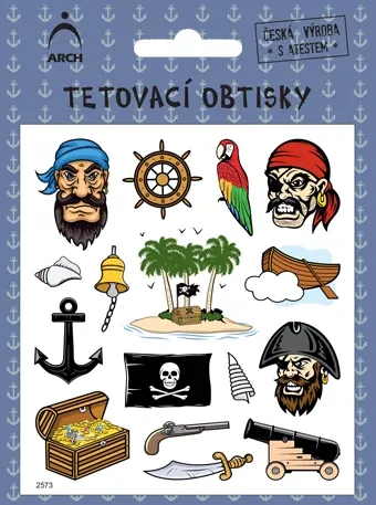 OBTISKY TETOVACÍ PIRÁTI 03