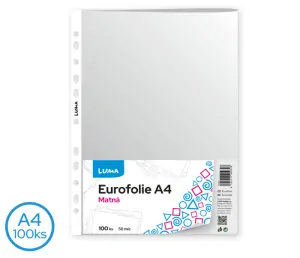 EUROFOLIE A4 - MATNÁ 100KS LUMA