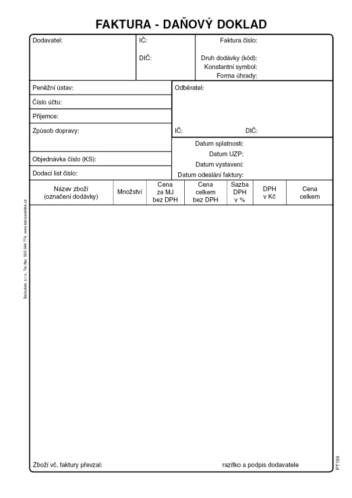 FAKTURA A5 PROPISOVACÍ NCR/A5