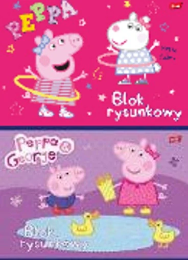 SKICÁK A4 PEPPA PIG 190g/m2 10 LISTŮ