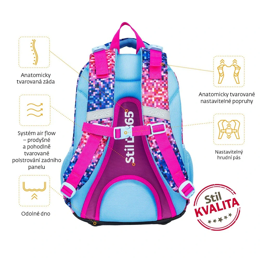 ŠKOLNÍ BATOH PRIME CRAFTGIRL