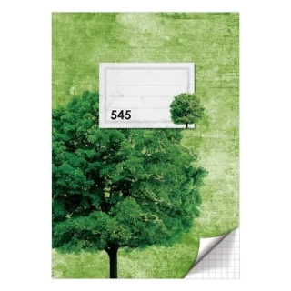 SEŠIT A5, 40 LISTŮ - ČTVEREČKOVANÝ 545