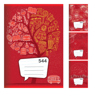 SEŠIT A5, 40 LISTŮ - LINKOVANÝ 544