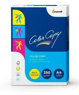 PAPÍR XEROGRAFICKÝ COLOR COPY A4, 250G/ 125LISTŮ