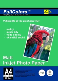FOTOPAPÍR EUROPEN A4 180G – MATNÝ 1KS
