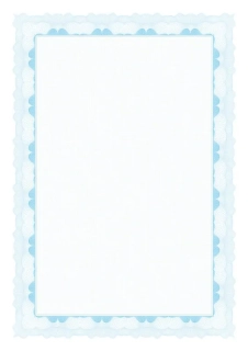CERTIFIKAČNÍ PAPÍR A4 MODRÝ