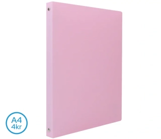 POŘADAČ LUMA A4 PASTEL 4 KROUŽKOVÝ FIALOVÝ
