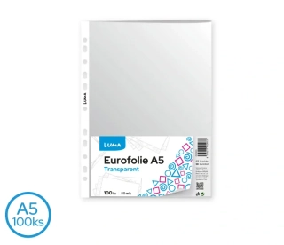 EUROFOLIE A5 - TRANSPARENTNÍ 100KS LUMA