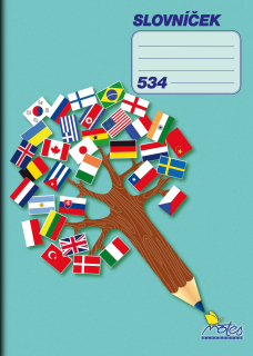 SEŠIT NA SLOVÍČKA A5 NOTES 534