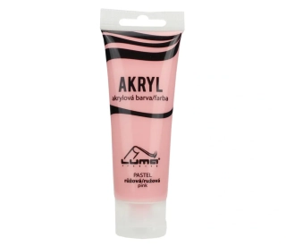 BARVY AKRYLOVÉ 75ML,  PASTEL RŮŽOVÁ LUMA