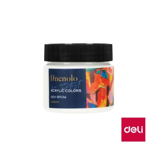 BARVY AKRYLOVÉ 100ML, BÍLÁ FINENOLO DELI EC17-WH