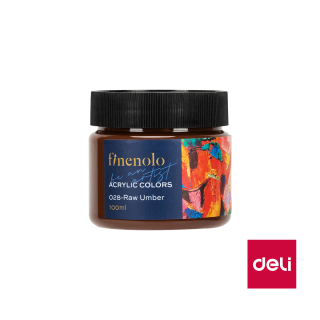 BARVY AKRYLOVÉ 100ML, JANTAROVÁ FINENOLO DELI EC17-RU