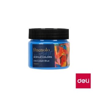 BARVY AKRYLOVÉ 100ML, MODRÁ KOBALTOVĚ FINENOLO DELI EC17-CB