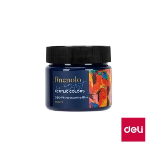 BARVY AKRYLOVÉ 100ML, MODRÁ TMAVĚ FINENOLO DELI EC17-PB