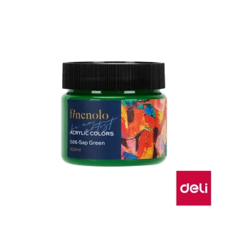 BARVY AKRYLOVÉ 100ML, ZELENÁ TMAVĚ FINENOLO DELI EC17-SG