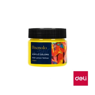 BARVY AKRYLOVÉ 100ML, ŽLUTÁ CITRUSOVĚ FINENOLO DELI EC17-MY
