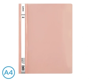 RYCHLOVAZAČ A4 PP PASTEL LUMA, RŮŽOVÝ