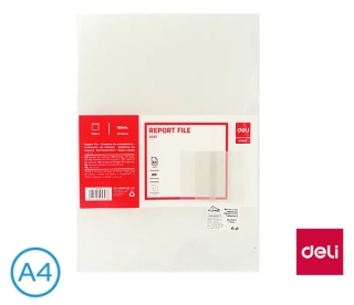 OBAL A4 "L" PVC TRANSPARENTNÍ DELI E5707, 100KS