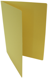 MAPA PAPÍROVÁ BEZ KLOP CLASSIC 2502 ŽLUTÁ