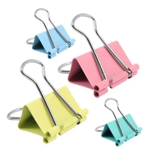 KLIP BINDER 32MM BAREVNÝ