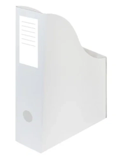 KRABICE ARCHIVNÍ MAGAZIN BOX A4 BÍLÝ