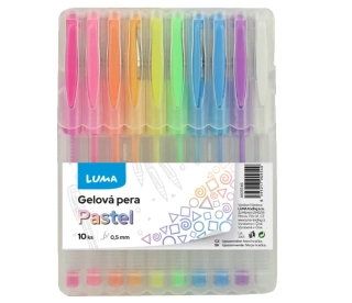 GELOVÉ PERO 10 BAREV PASTEL, LUMA