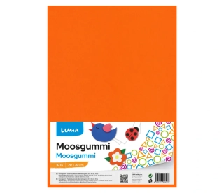 MOOSGUMMI A4 ORANŽOVÁ LUMA