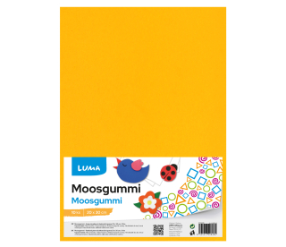 MOOSGUMMI A4 ORANŽOVÁ SVĚTLE