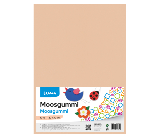 MOOSGUMMI A4 TĚLOVÁ LUMA
