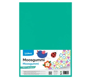 MOOSGUMMI A4 TYRKYSOVÁ LUMA
