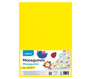 MOOSGUMMI A4 ŽLUTÁ LUMA
