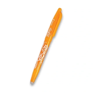 ROLLER PŘEPISOVATELNÝ PILOT FRIXION BALL 0,7MM ORANŽOVÝ MERUŇKOVÝ