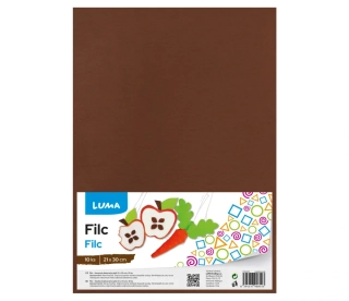  FILC A4 HNĚDÝ LUMA
